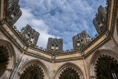 Low angle view of cathedral against sky