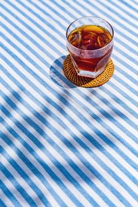 Close-up of coffee on table