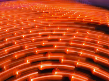 Full frame shot of illuminated lights
