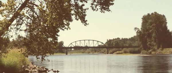 Bridge over river