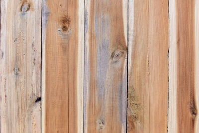 Full frame shot of wooden wall