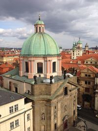 Prague rooftops