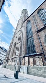 Low angle view of building against sky
