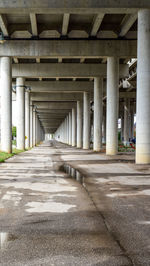 Underneath view of bridge