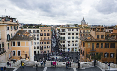 View of buildings in city