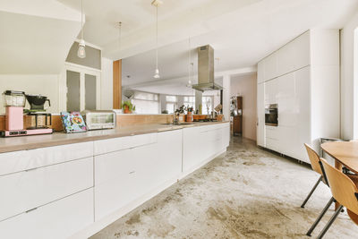 Interior of kitchen