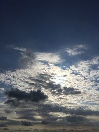 Scenic view of cloudscape