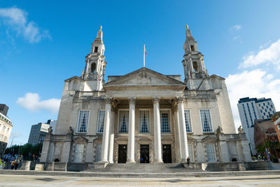 Low angle view of cathedral against sky