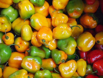 Full frame shot of sale at market stall