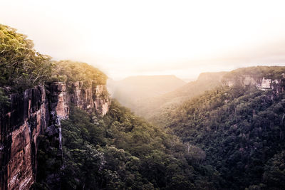 Panoramic view of landscape against sky