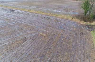 Aerial view of landscape