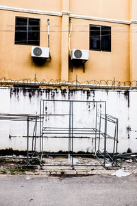 View of abandoned building