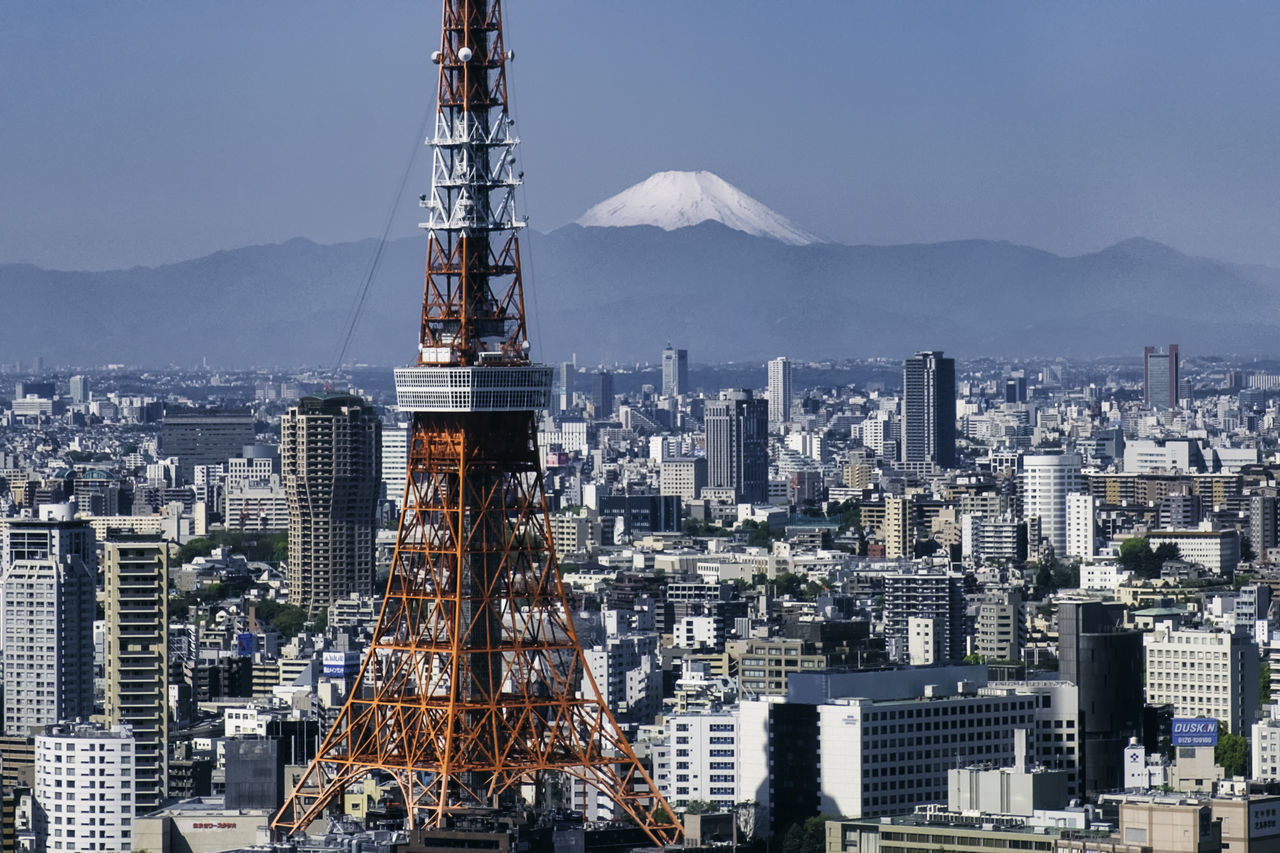 Tokyo and mount fu