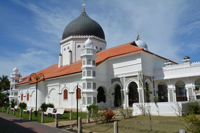 View of church