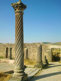 View of tower against clear sky