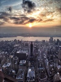 Aerial view of cityscape