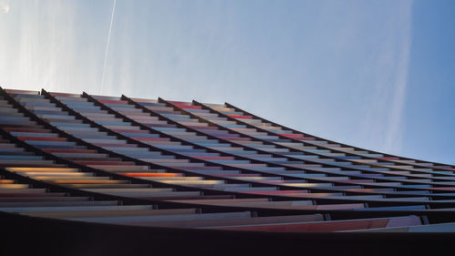 Low angle view of building against sky