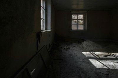 Interior of building