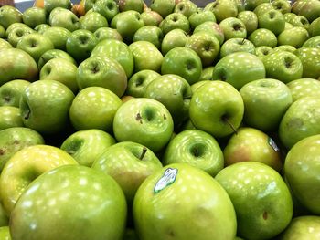 Full frame shot of apples