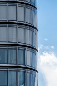 Low angle view of modern building