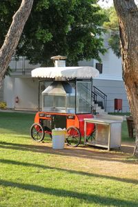 View of building in yard