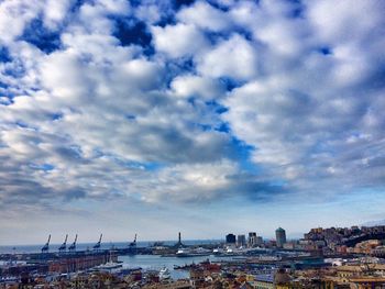 Cityscape against sky