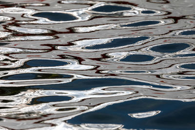 Full frame shot of wet field