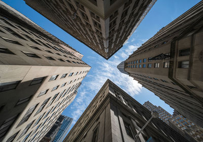 Low angle view of skyscraper