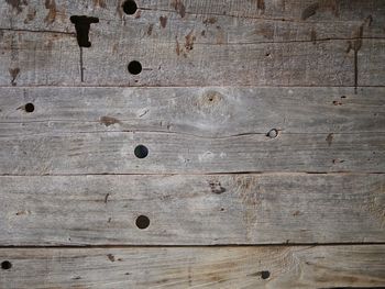 Full frame shot of weathered wood