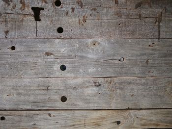 Full frame shot of weathered wood