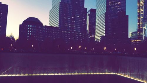 Modern buildings in city