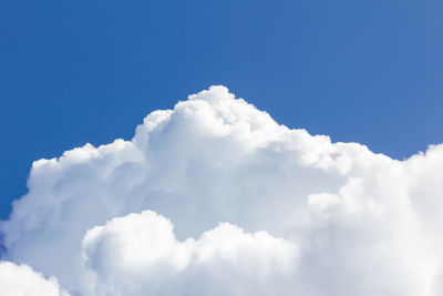 Low angle view of clouds in sky