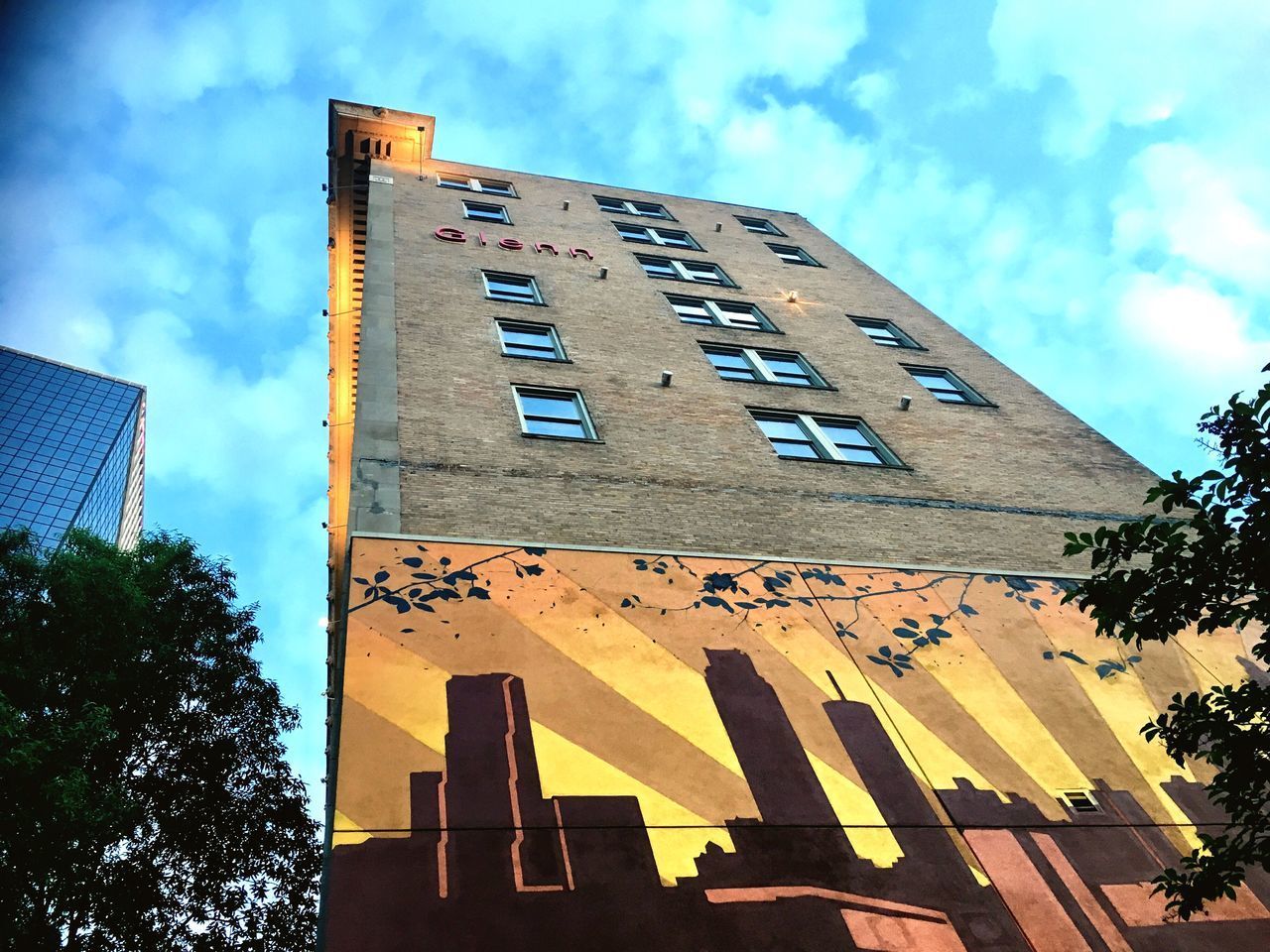 LOW ANGLE VIEW OF BUILDING