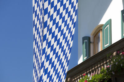 Low angle view of modern building