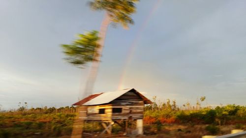 View of house against the sky