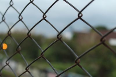 Full frame shot of chainlink fence