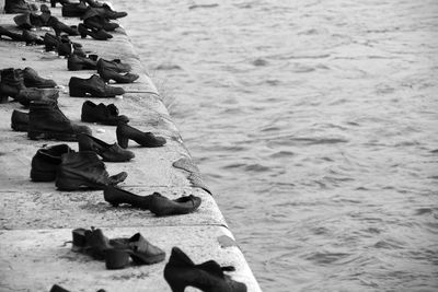 Shoes on the danube bank - budapest