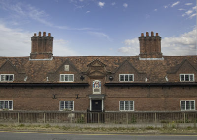 The old smythes almshouses in maidenhead, berkshire, uk