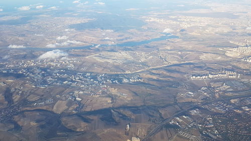 Aerial view of landscape