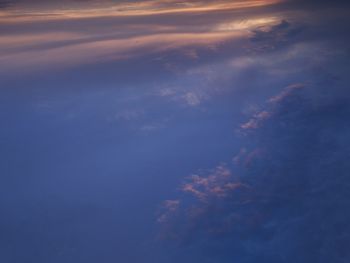 Scenic view of cloudy sky