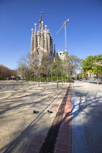 View of road against sky