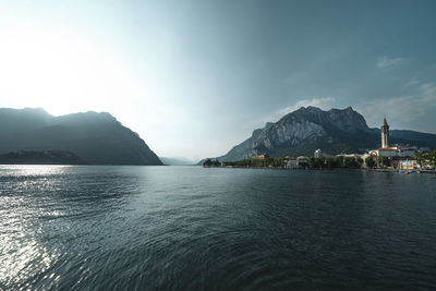 Panoramic view of sea against sky