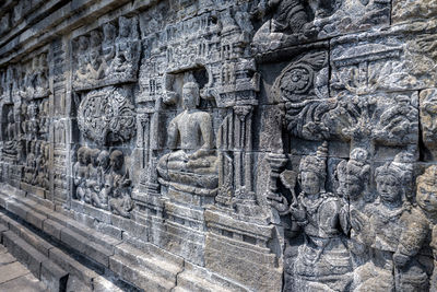 Statue of buddha in temple