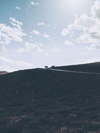 Scenic view of calm sea against sky