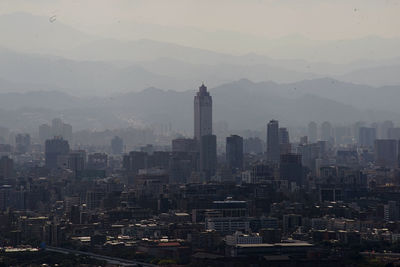 Cityscape against sky