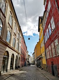 Street amidst buildings in city