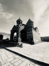 View of old building against sky