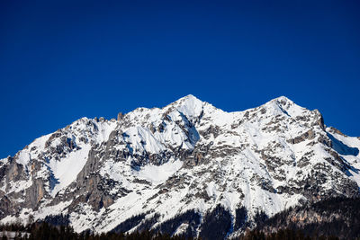 Dachstein mountain in austria
