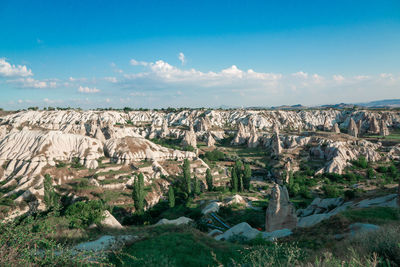 Panoramic view of landscape against sky