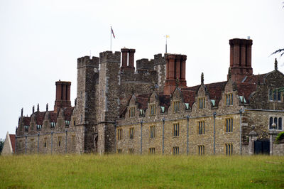 Historic building against clear sky